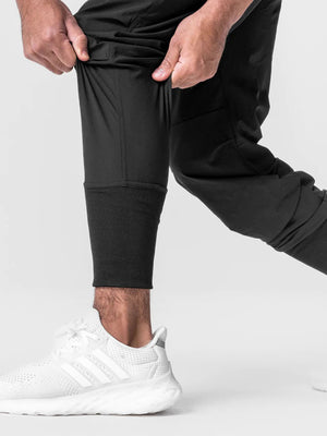 Stay Cool High Rib Cargo Jogger Athletic Stretch Pants - ANVTT