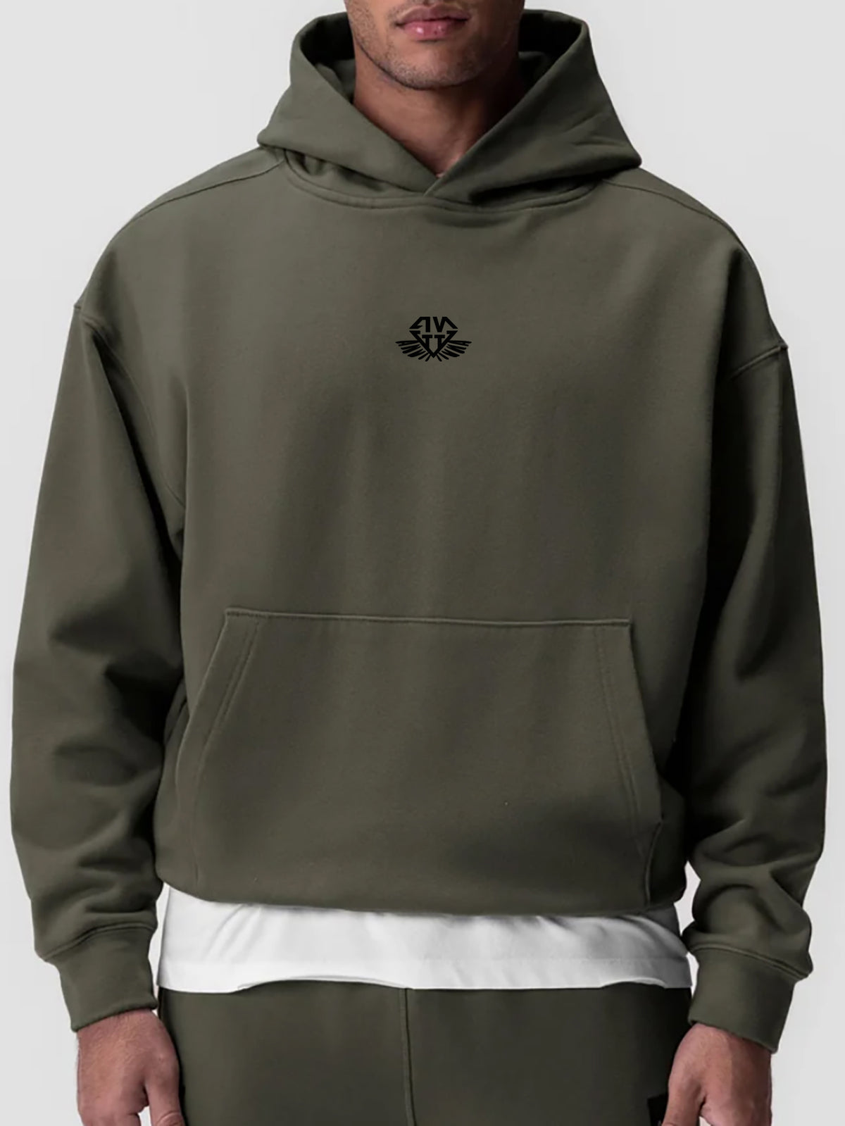 ANVTT Men's Fitness & Jogging Pullover Hoodie