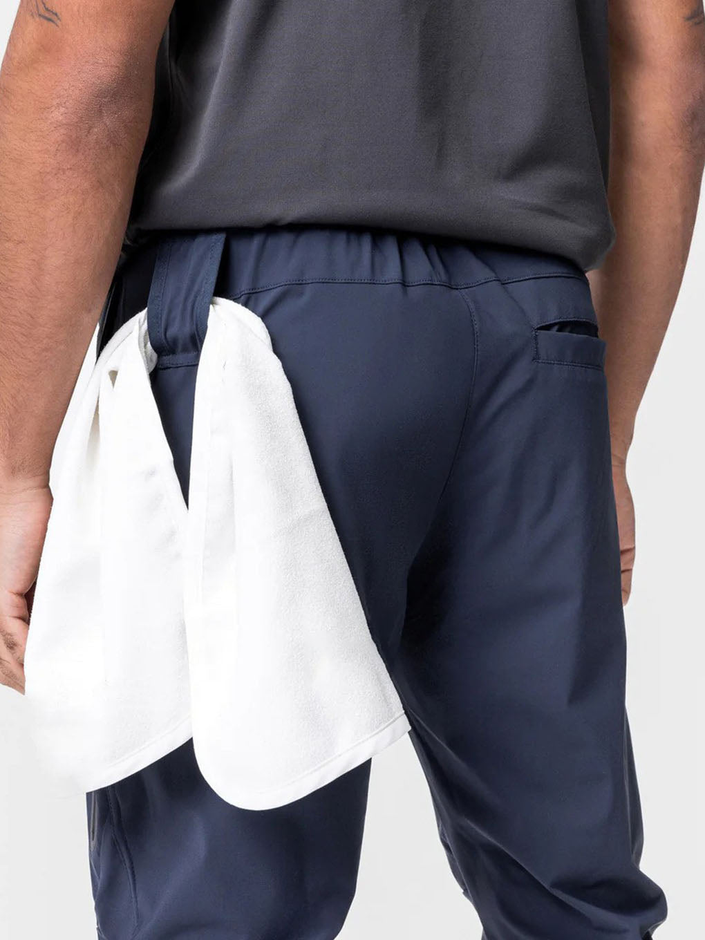 Stay Cool High Rib Cargo Jogger Athletic Stretch Pants - ANVTT